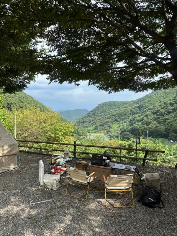 [밀양] 서당골캠핑장 ‘오죽3번’ 사이트 이용 후기,산속...