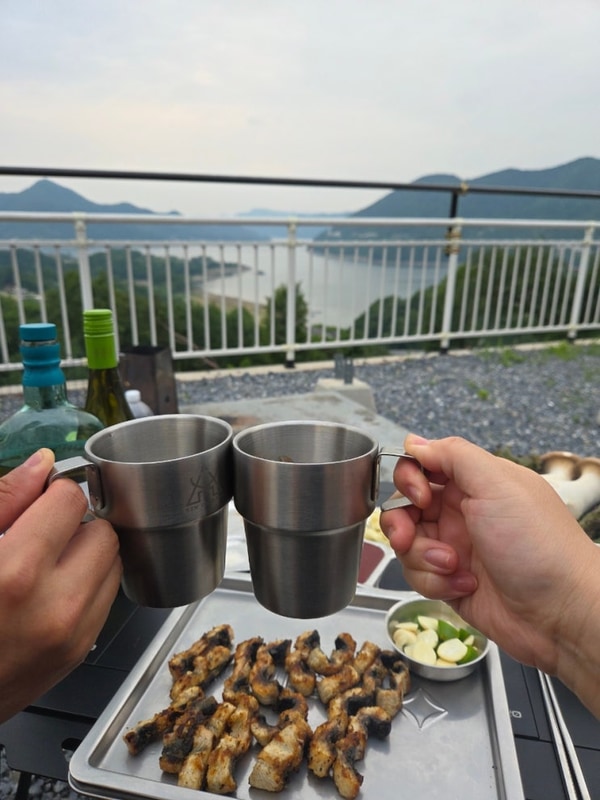 뷰 좋은 애견동반캠핑장, 제천 람보캠핑장 레이크2번 솔직후기