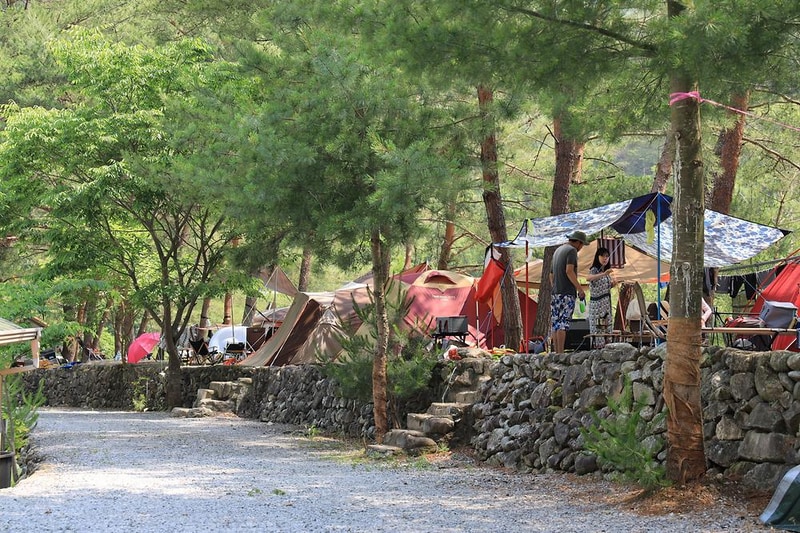 내리계곡 솔바람 캠핑장 시설 사진 14