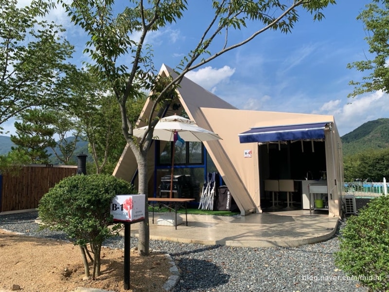 청도. 캠프스테이 청도. 글램핑&카라반 가족여행