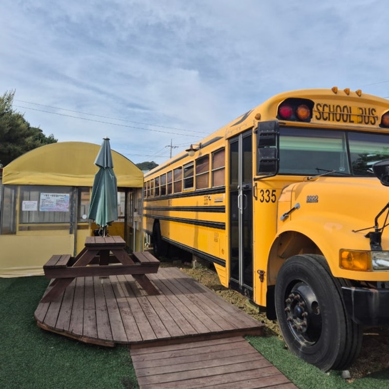 2025 여름 : 태안 안면도(스쿨버스캠핑장,무지개레포츠)