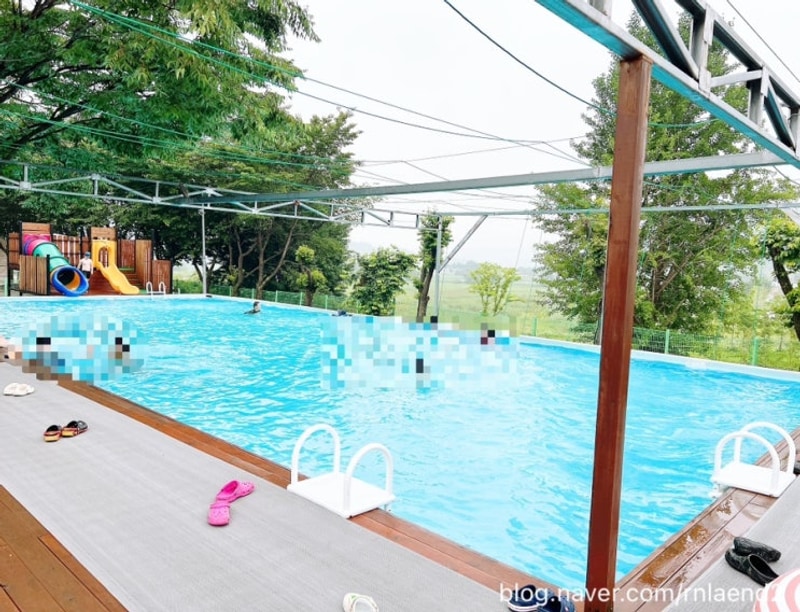 연천 로하스캠핑장_수영장 실내놀이방 키즈캠핑