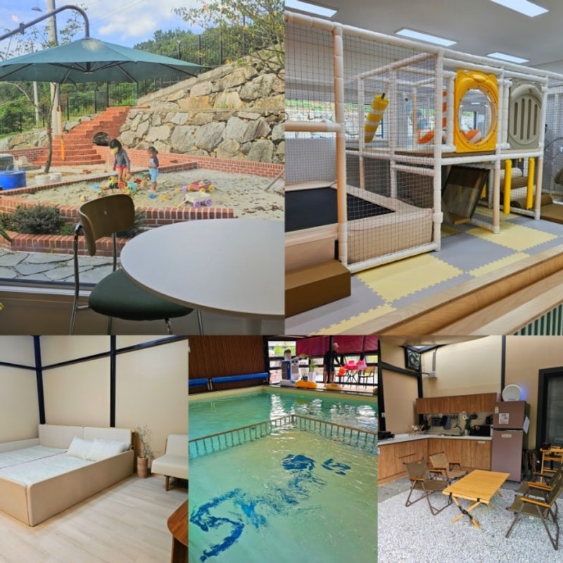 광주 근교. 전남 키즈 풀빌라 고흥 펜션 신스 펫 앤 키즈 글램핑