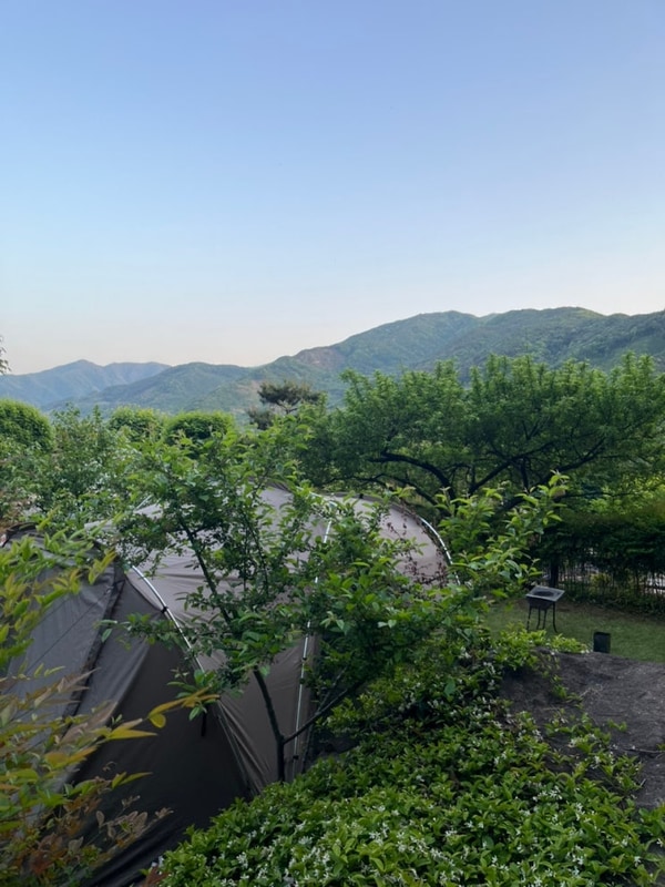 아이와 첫 캠핑! 하동 흙집섬진강풍경캠핑장, 구례 화엄사 여행