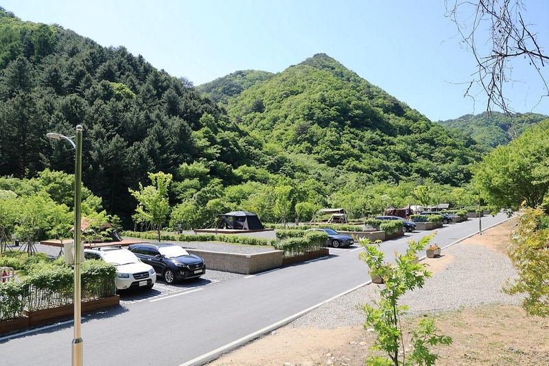 갯골자연휴양림 야영장 시설 사진 21