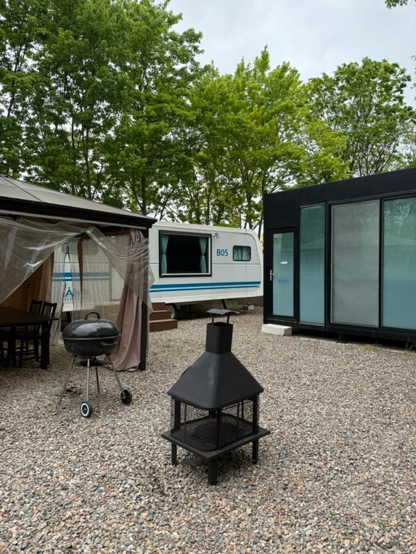 파주 글램핑 개인수영장이... 체험 ‘해브펀 캠핑어라운드’