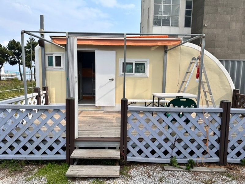 커플,가족 이색 캠핑 여행 숙소! [강릉여행 굿캠핑] 강릉점