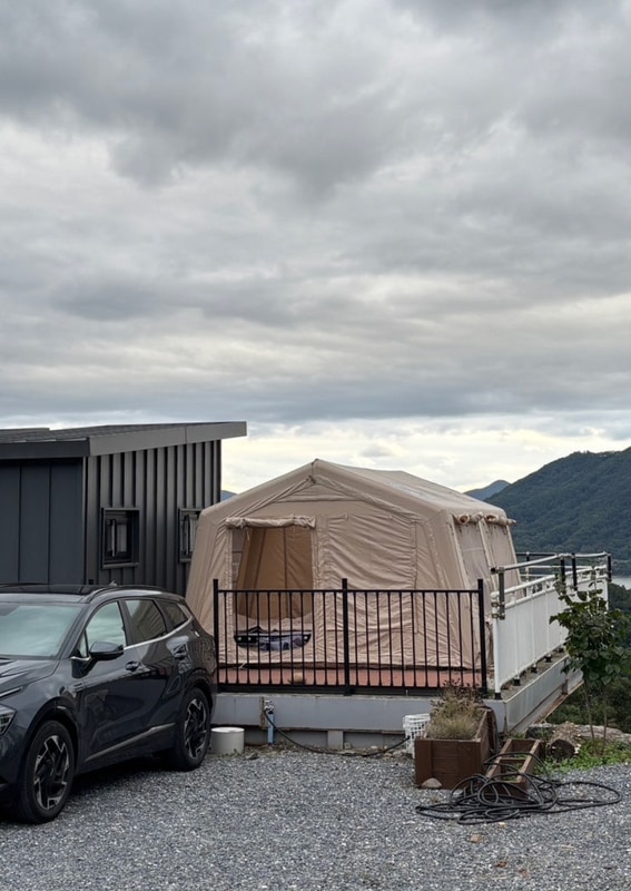 [제천] 람보캠핑장 l 산과 호수뷰가 펼쳐진 개별 시설 캠핑장...
