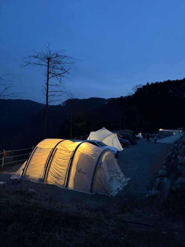 충주 재오개캠핑장 | 동계캠핑의 맛