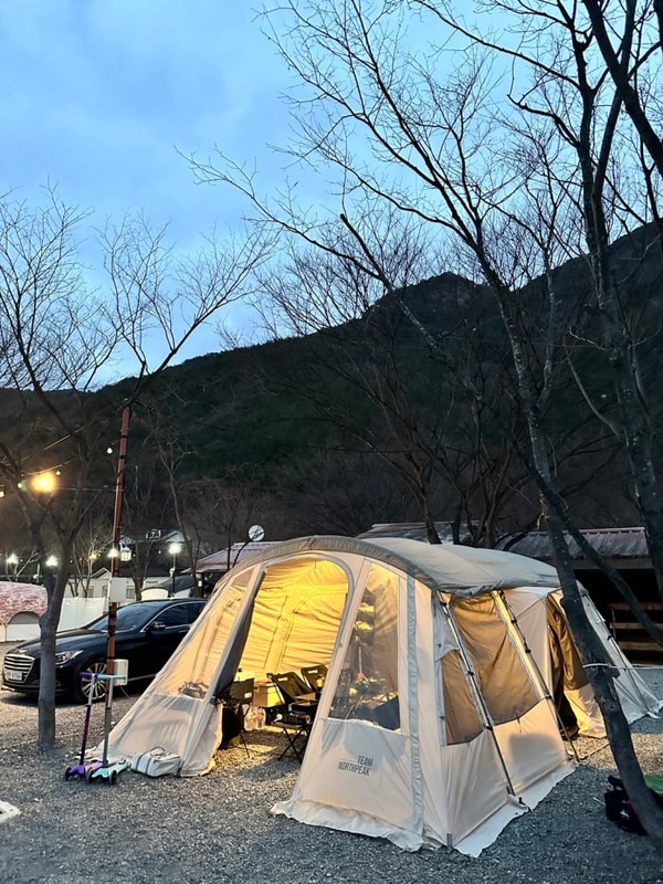 작년 우리가족 캠핑이야기/대구근교/청도 조은자리 캠핑장