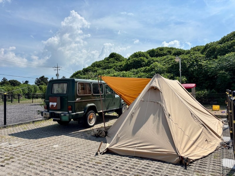 제주 서쪽 애견동반 캠핑장 추천 에코그린캠핑장 내돈내산 후기