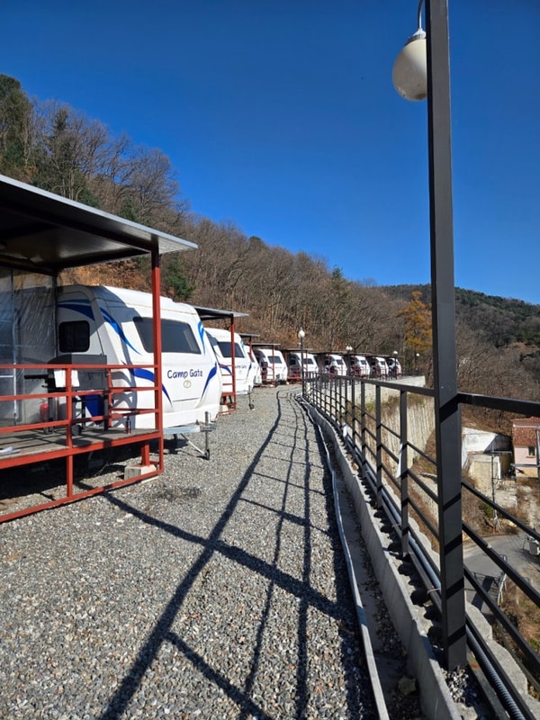 가평캠핑장 서울근교카라반 캠프게이트청평 — 겨울 전, 낭만...