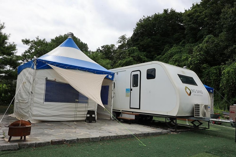 왕모래 카라반 캠핑장 시설 사진 10