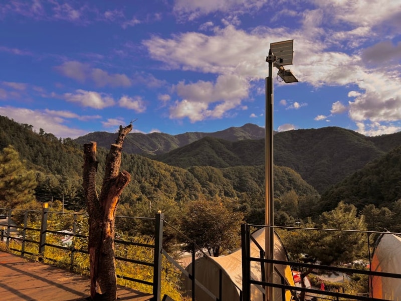 가평 명지산 카라반 글램핑 추천 후기 픽업 감성 장소