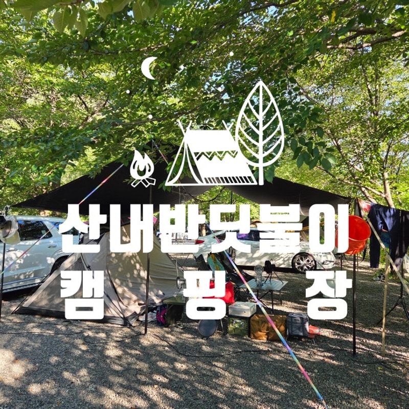 수영장·짚라인·트램펄린 있는 경주 산내 반딧불이 캠핑장