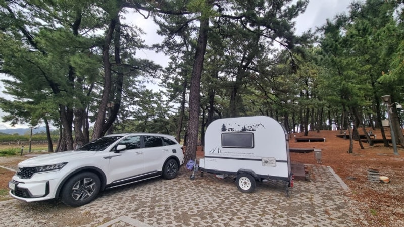 바다와 함께한 2박 3일 – 삼척 맹방비치캠핑장 캠핑 후기