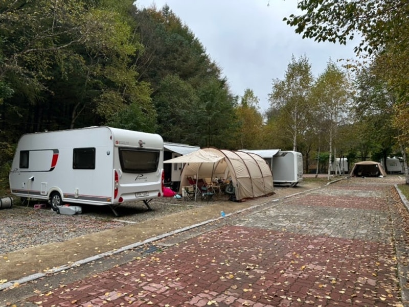 평창 계방산 오토캠핑장 카라반 캠핑 (ft.17개월 쌍둥이와 함께)