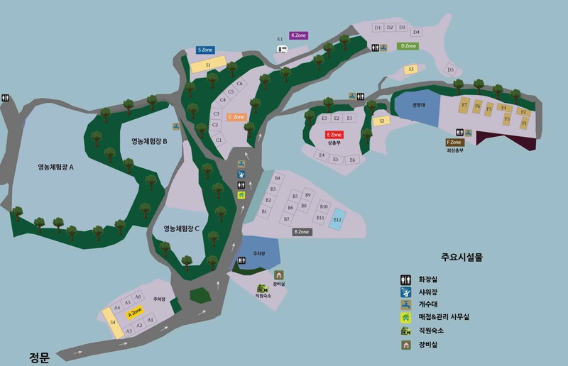 파이브이모션관광농원 배치도 1