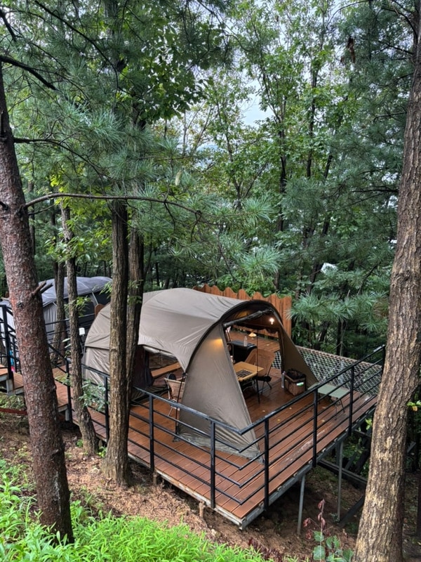 [가평 캠핑] ️ 가평 블루문 캠핑장 후기 (사이트 Stay 6)