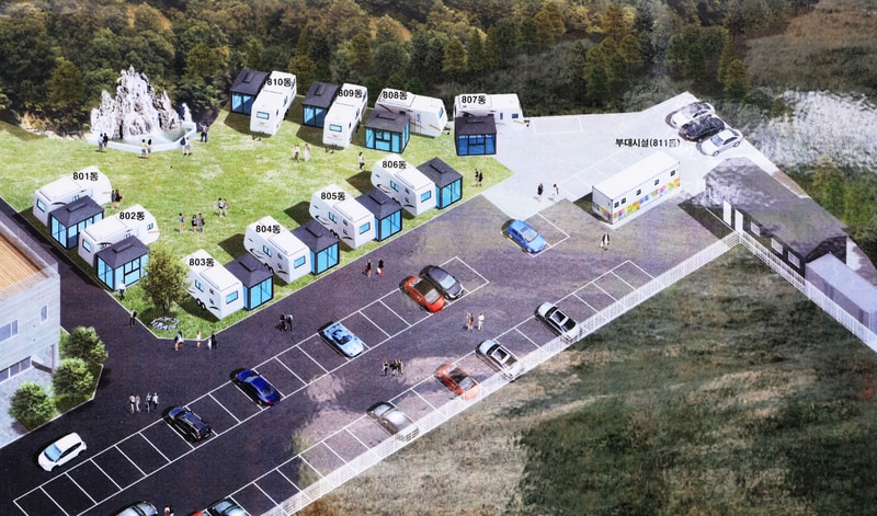 선재해림 카라반 배치도 1