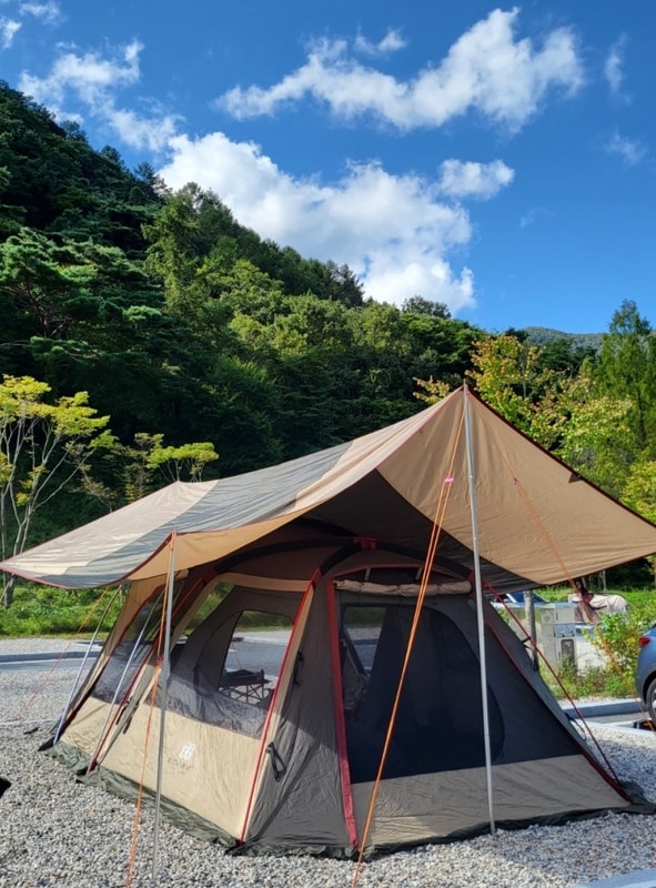 전북 진안 오토캠핑 운일암 반일암 국민여가 캠핑장