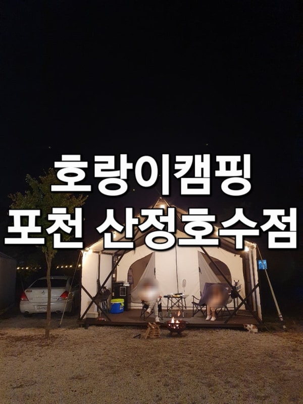 가족·고양이와 함께한 힐링 캠핑, 호랑이캠핑 포천 산정호수점