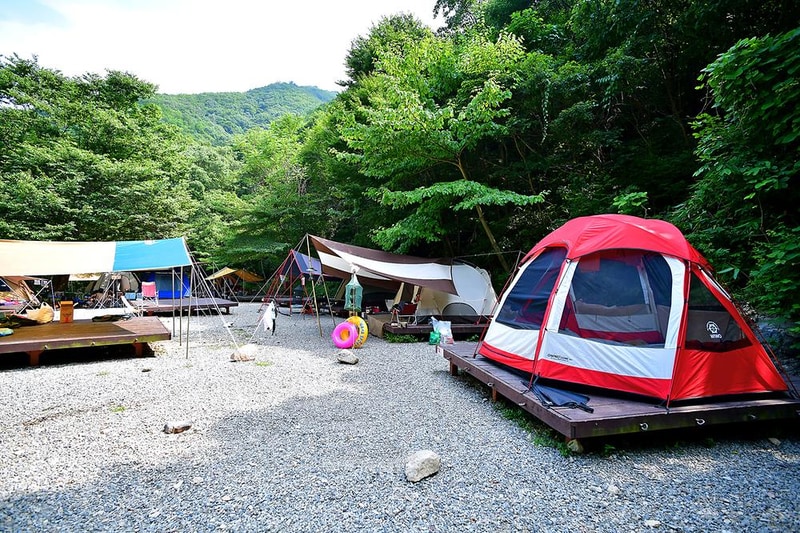 국립운장산자연휴양림 야영장 시설 사진 8