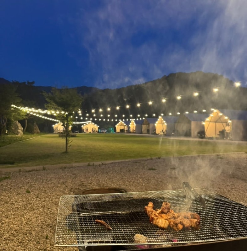 포천 한탄강점 호랑이캠핑 - 모르면 손해,글램핑 만족도 UP...