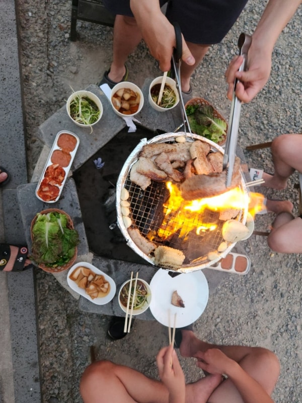 산청 월명글램핑(구 w글램핑) 고기가 무한리필 추천(내돈내산)