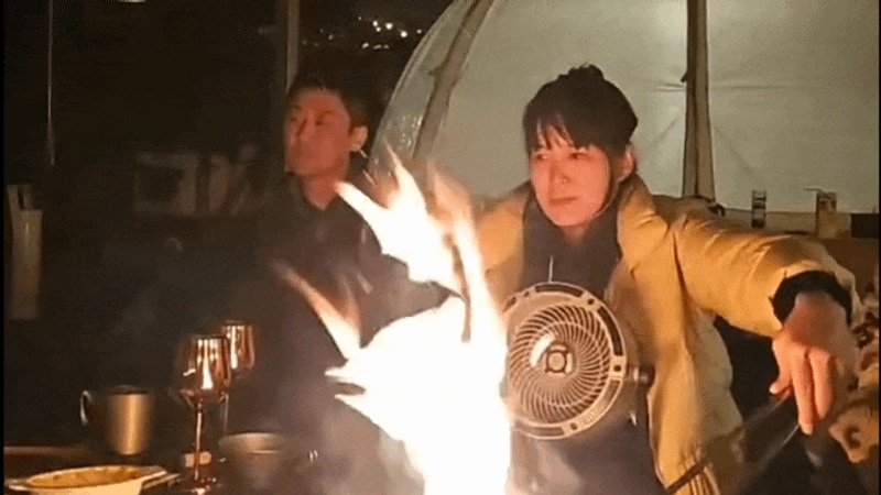 홍천 오도치캠핑장 – 가을캠핑 불멍 힐링