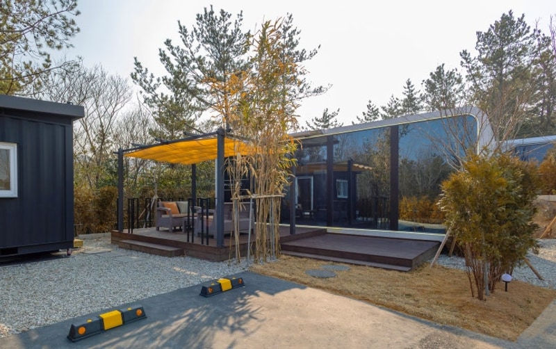 전남글램핑 '우주선캠프' - 고흥에서 누린 프라이빗 힐링캠핑...