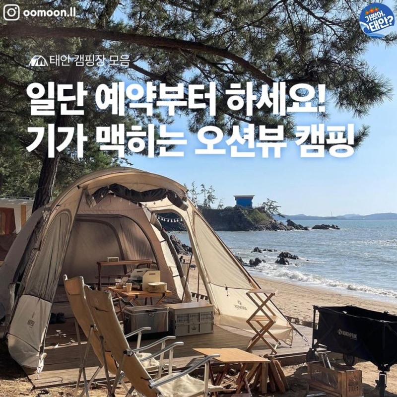 태안 오션뷰 캠핑] 신두 57 캠핑장/캠핑 드림/학암포 퍼스트...