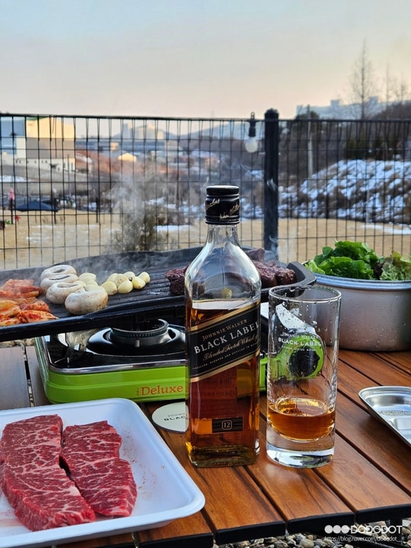 첫 동계 캠핑 파주 옥돌 캠핑장 A3 폴라리스 아퀼라