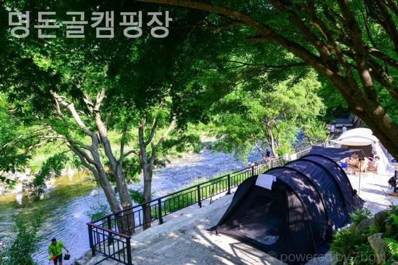 가평캠핑장 명돈골캠핑장 단풍구경하기좋은곳