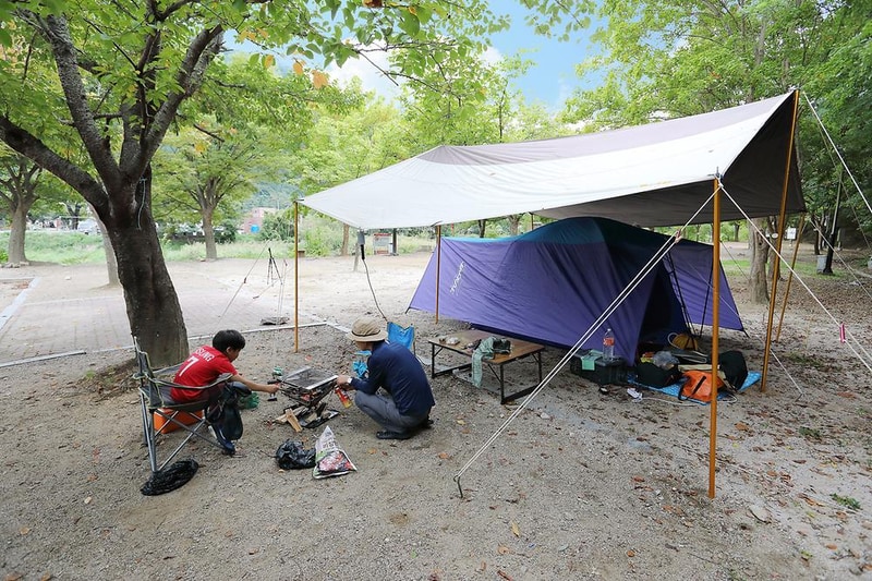 운문산군립공원 소머리 야영장 시설 사진 11