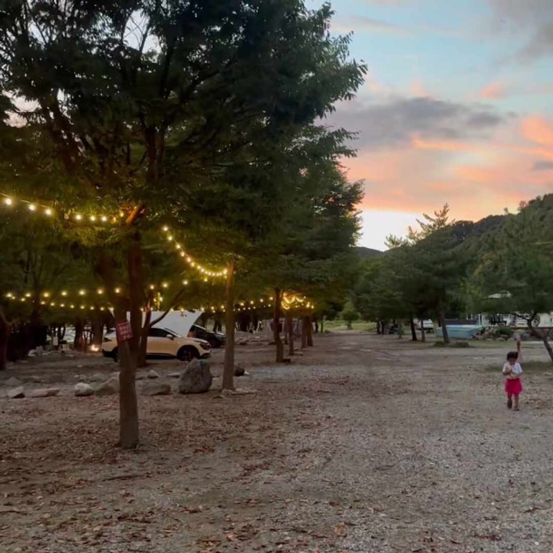 [가평은빛물결 캠핑장]가평계곡캠핑장 후기!차박 캠핑 다녀왔어요