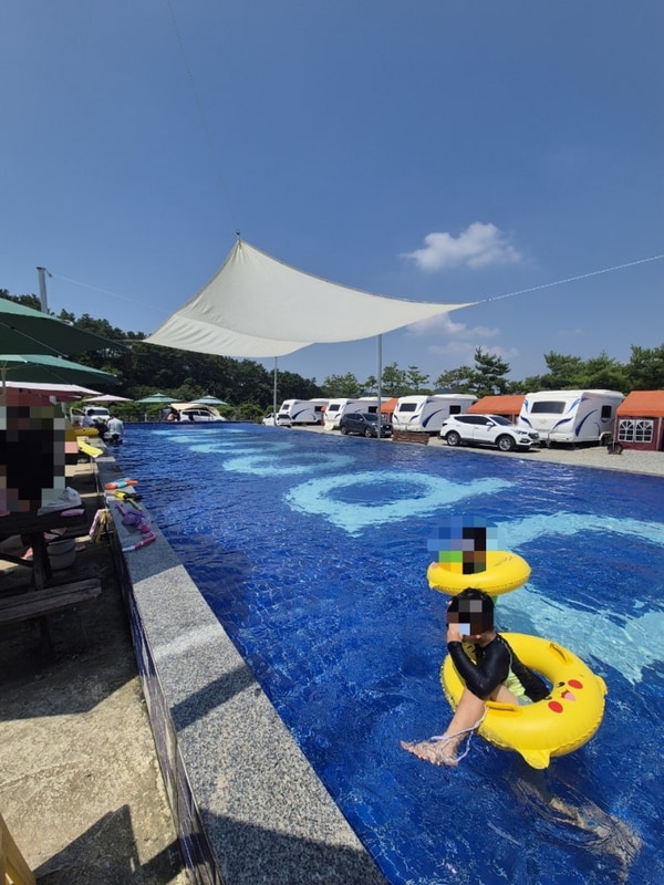 용인 소풍 캠핑장 글램핑 당일 수영장 나들이 후기