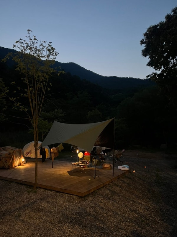 캠핑장  포천 캠프원 사이트 추천  나는 가봤다 캠프원...