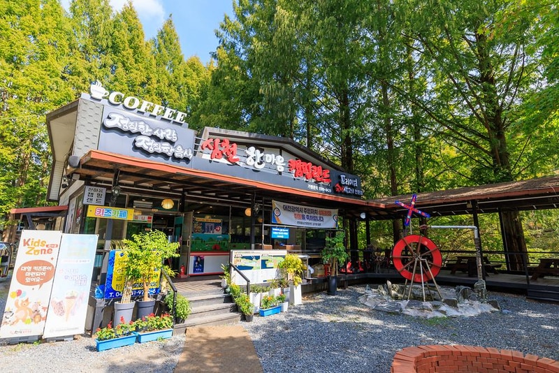 심천치유자연휴양림야영장 시설 사진 8