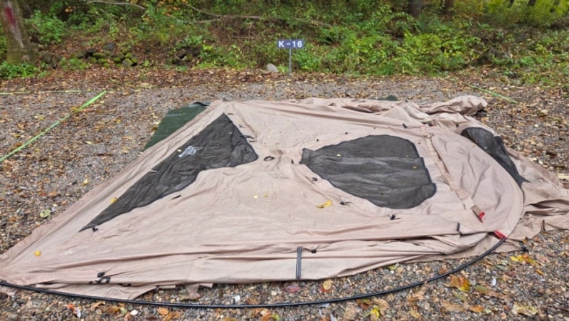 [캠핑기, #127] 강원 평창 계방산 제3캠핑장, K-16, 날씨 정말...