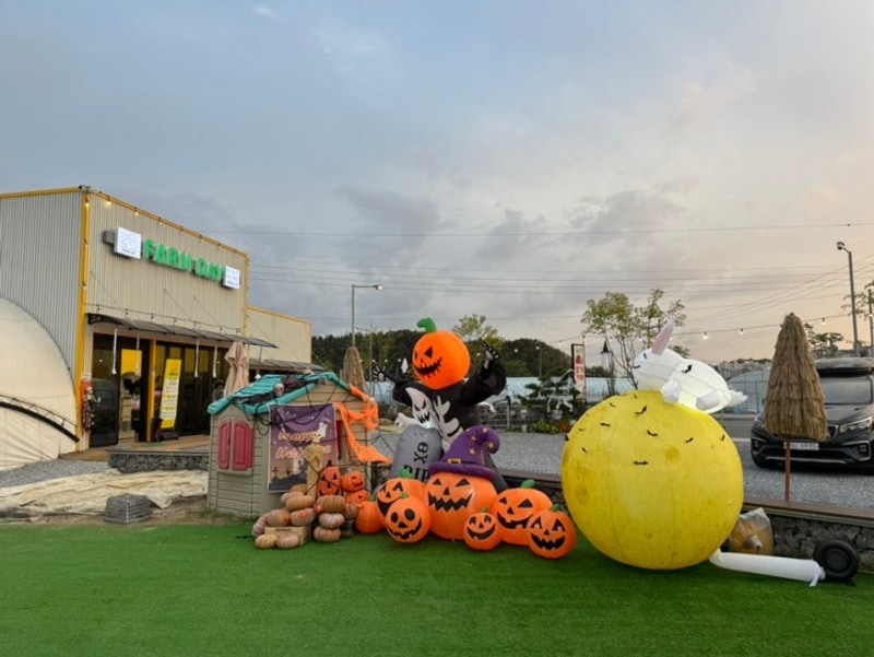 제천 아이들과 당일치기 캠핑하기 좋은 곳 팜데이 (할로윈 시즌)