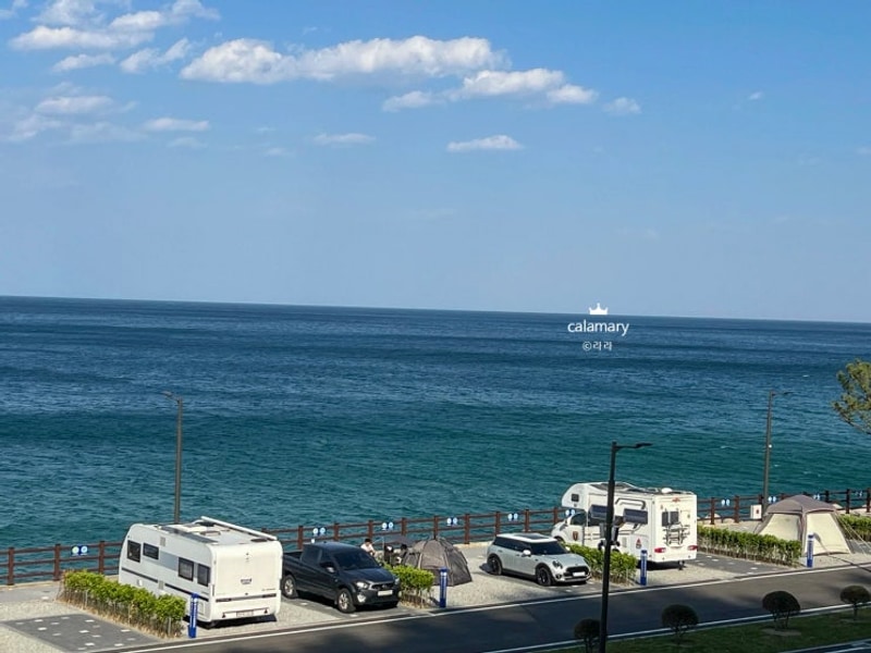 강릉바다내음캠핑장 역시 바다뷰는 옳다 (20250504-06)
