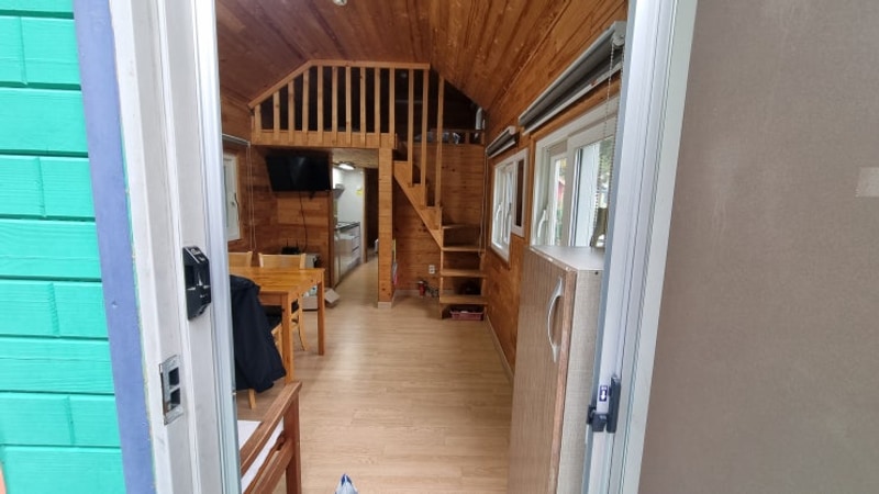 울산 중구 황방산생태야영장 캠핑장 원터치 팝업텐트로 초겨울...