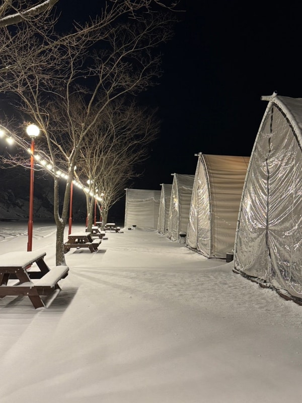 장성 애플 글램핑| 역시 글램핑은 겨울이 최고야|전남글램핑