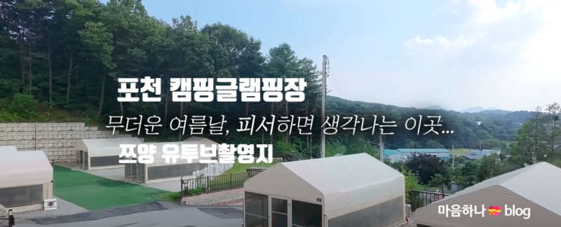 쯔양 포천캠핑글램핑장 촬영지 광릉수목원 트멍 반려견마루