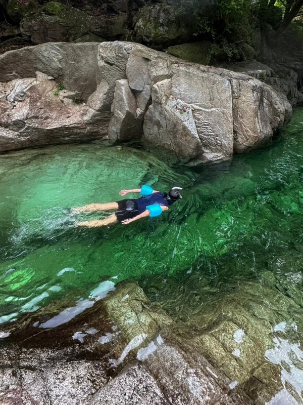 여름 막바지 계곡 캠핑 : 경기도 포천 도마치 캠핑장