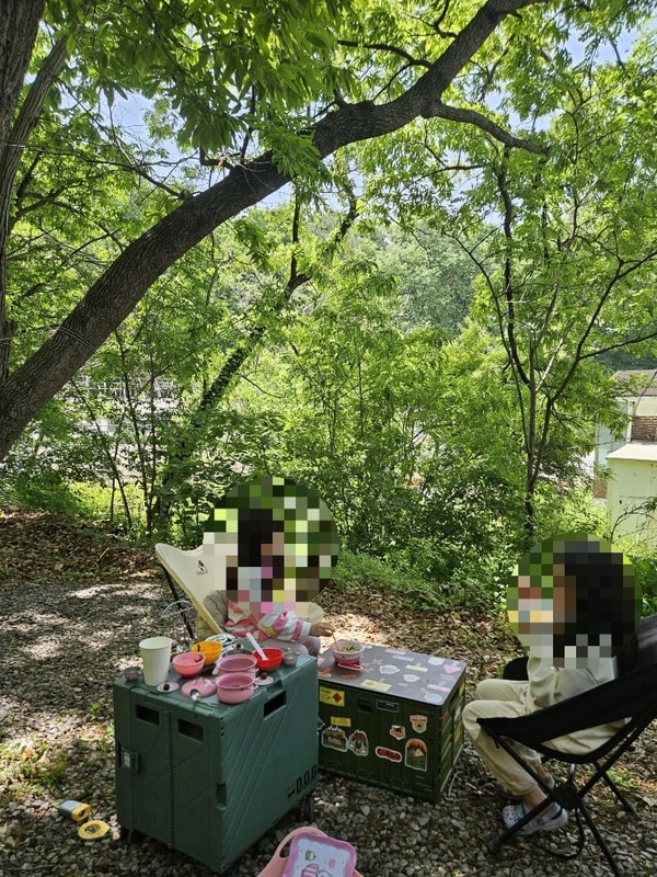 [느티나무그늘아래캠핑장]... 파주 캠핑장, 내돈내산, 두번 방문...