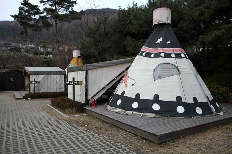 용인자연휴양림 대표 사진