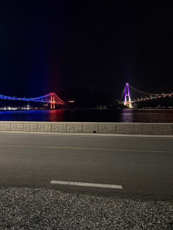 하동 노량투다리 오토캠핑장_남해대교와 노량대교를 한 눈에!