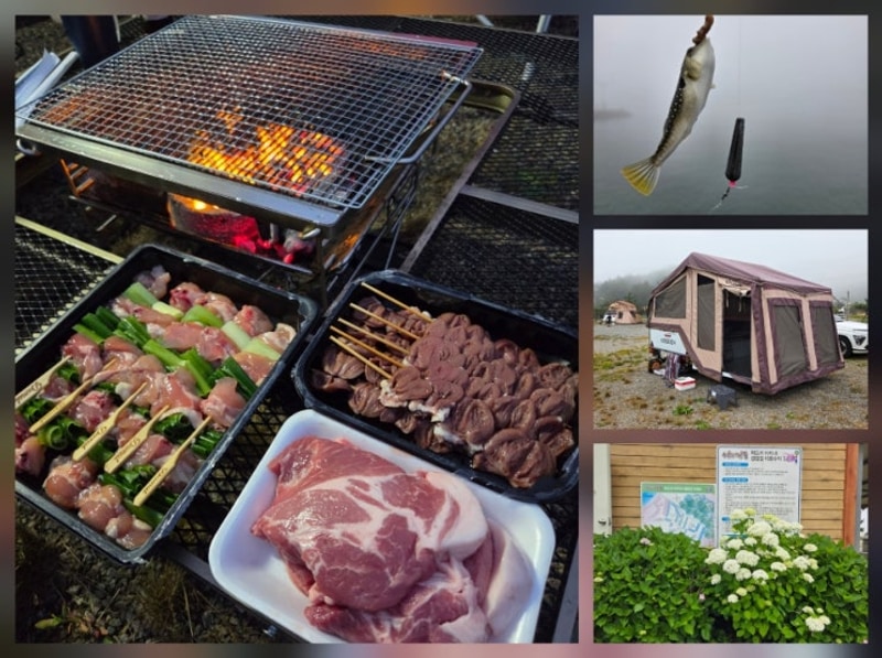 태안캠핑장 추천 스노클링... 가능한 서해땅끝파도리아치내캠핑장